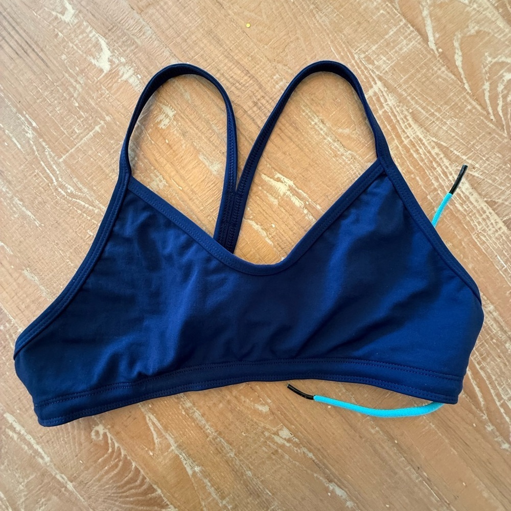 Jolyn Clothing Navy Bikini Top